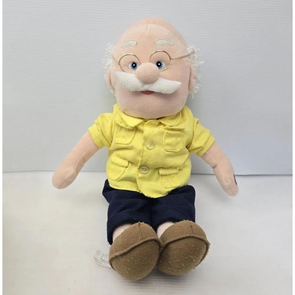 Baby Abuelita Abuelito Pancho Grandpa Plush Doll Yellow Shirt No Sound Box